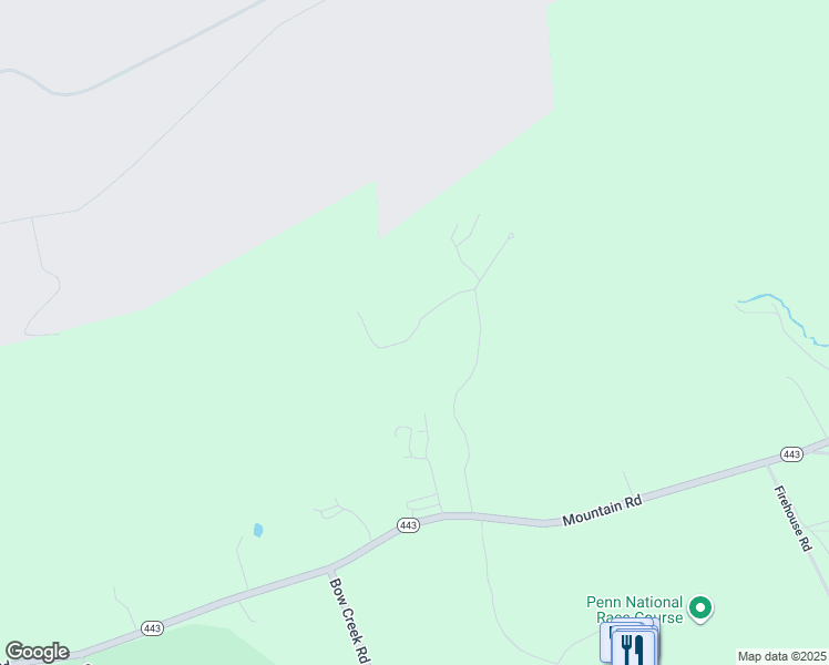 map of restaurants, bars, coffee shops, grocery stores, and more near 325 Farmall Road in Grantville