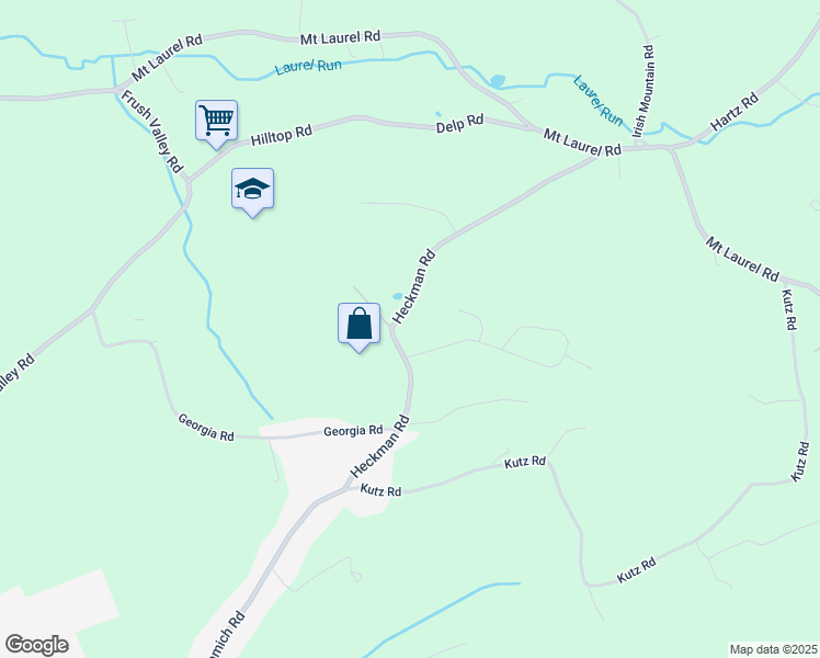map of restaurants, bars, coffee shops, grocery stores, and more near 158 Heckman Road in Temple