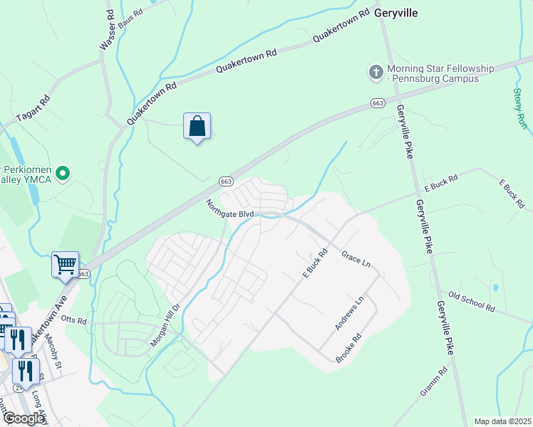 Northgate Boulevard, Pennsburg PA Walk Score