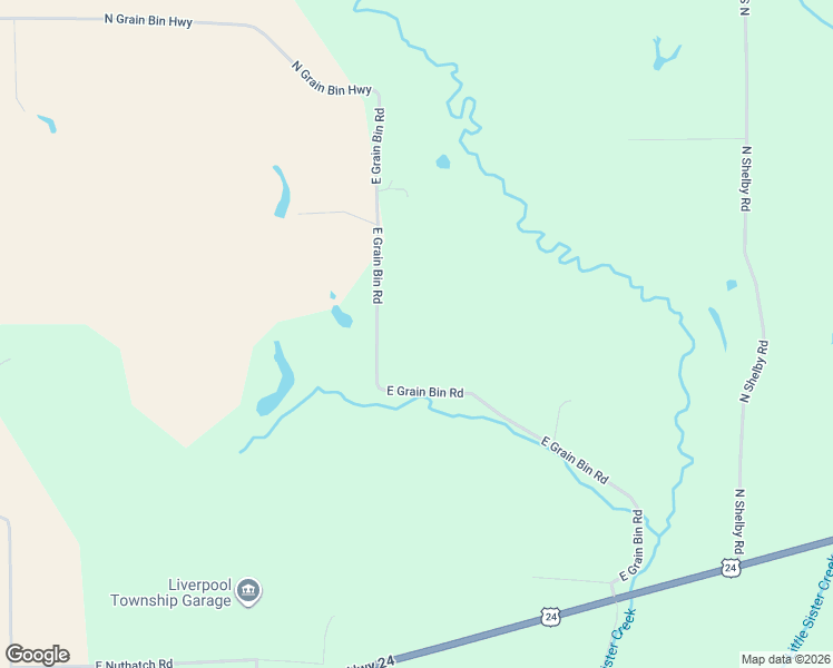 map of restaurants, bars, coffee shops, grocery stores, and more near 15043 North Grain Bin Road in Lewistown