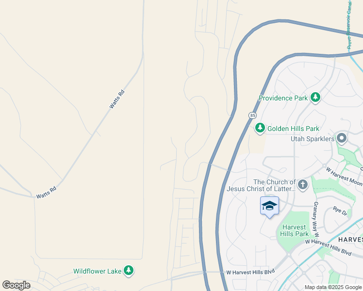 map of restaurants, bars, coffee shops, grocery stores, and more near 2413 Salvia Drive in Saratoga Springs
