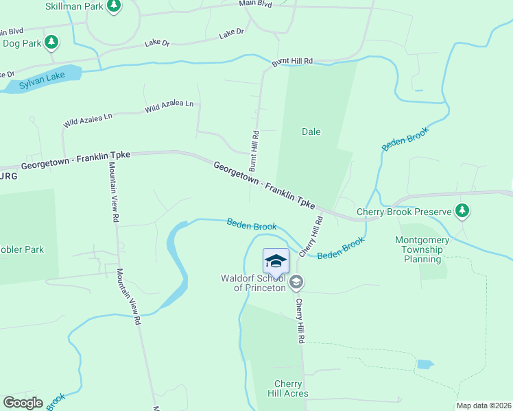 map of restaurants, bars, coffee shops, grocery stores, and more near 591 County Road 518 in Montgomery
