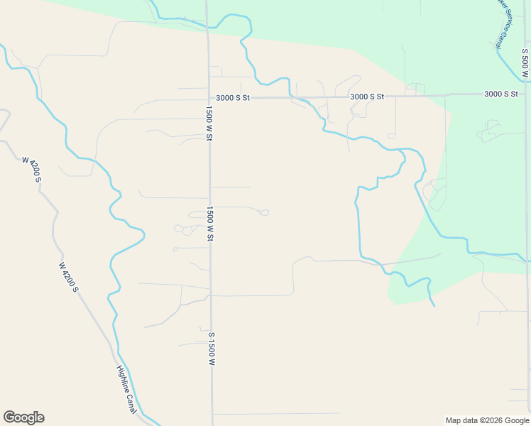map of restaurants, bars, coffee shops, grocery stores, and more near 3331 South 1500 West in Vernal
