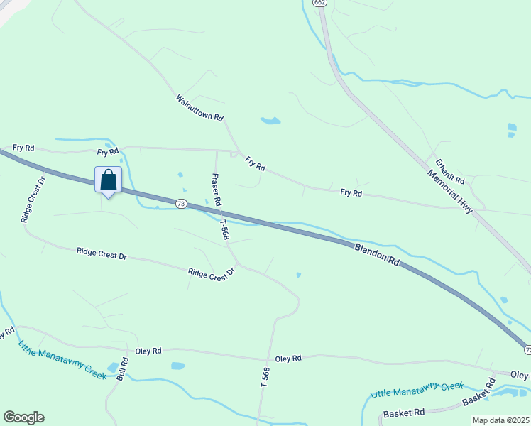 map of restaurants, bars, coffee shops, grocery stores, and more near 815 Blandon Road in Fleetwood