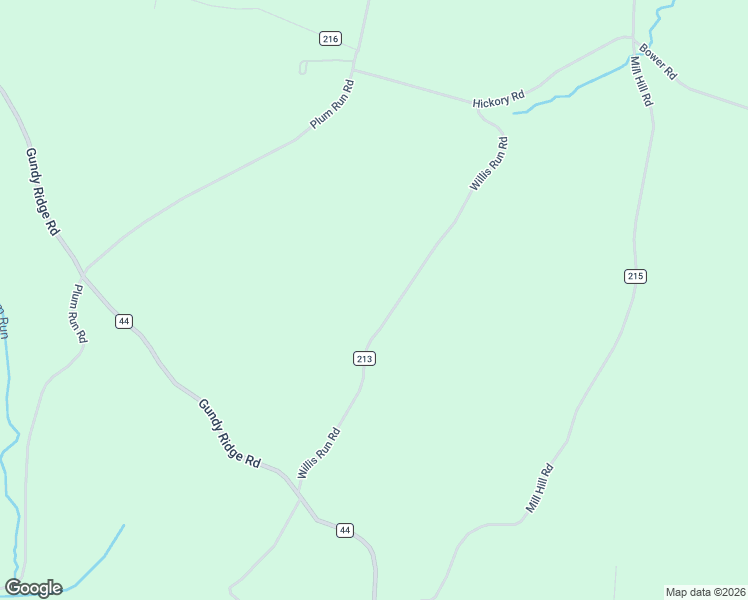 map of restaurants, bars, coffee shops, grocery stores, and more near 90295 Willis Run Road in Bowerston