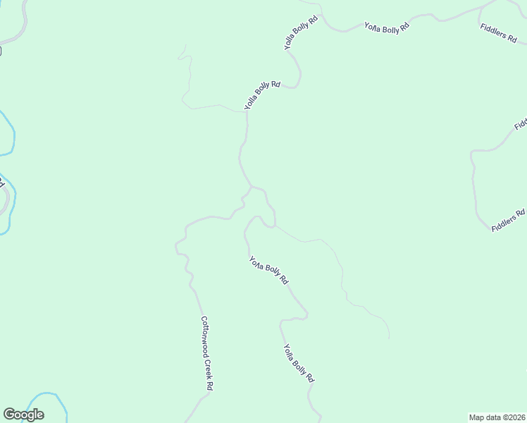 map of restaurants, bars, coffee shops, grocery stores, and more near 3925 Yolla Bolly Road in Igo