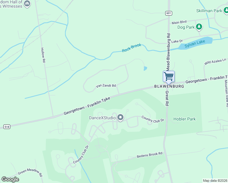 map of restaurants, bars, coffee shops, grocery stores, and more near 47 Van Zandt Rd in Montgomery