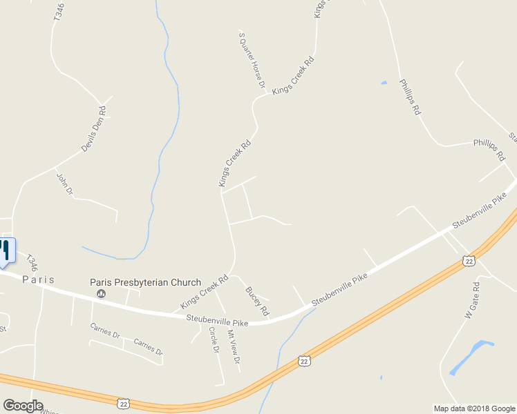map of restaurants, bars, coffee shops, grocery stores, and more near 4 Williams Road in Burgettstown