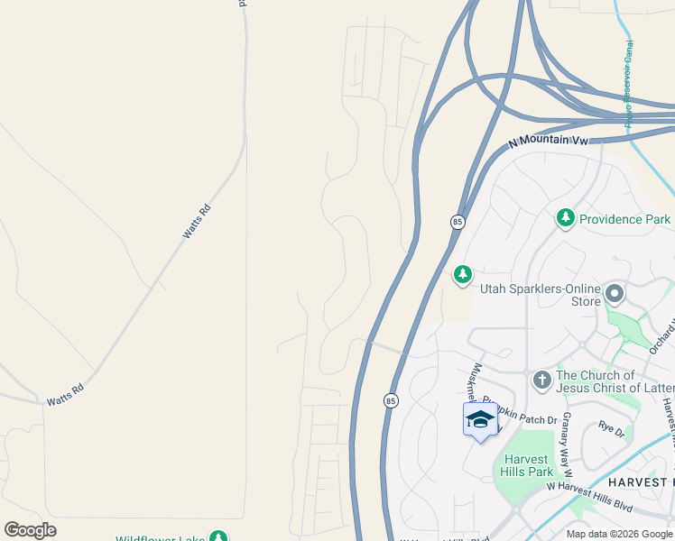 map of restaurants, bars, coffee shops, grocery stores, and more near 2487 Salvia Drive in Saratoga Springs