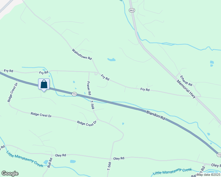 map of restaurants, bars, coffee shops, grocery stores, and more near 815 Blandon Road in Fleetwood