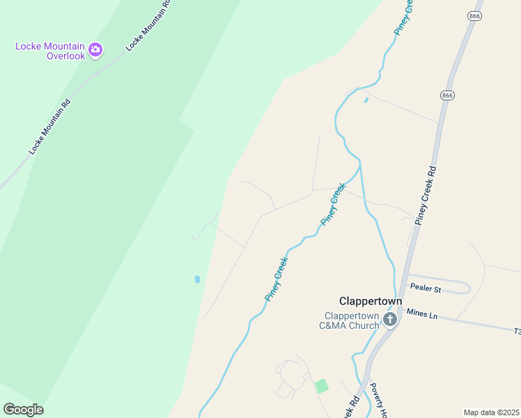 map of restaurants, bars, coffee shops, grocery stores, and more near 352 Negley Spring Road in Williamsburg
