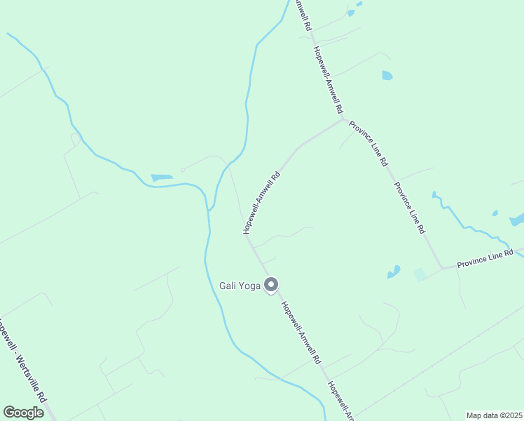 map of restaurants, bars, coffee shops, grocery stores, and more near 283 Hopewell Amwell Road in Hopewell