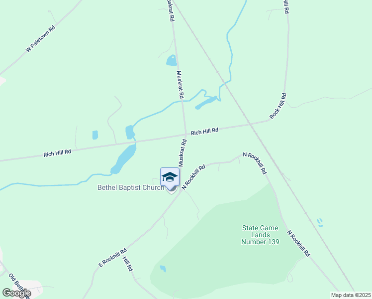 map of restaurants, bars, coffee shops, grocery stores, and more near 2347 Muskrat Road in Sellersville