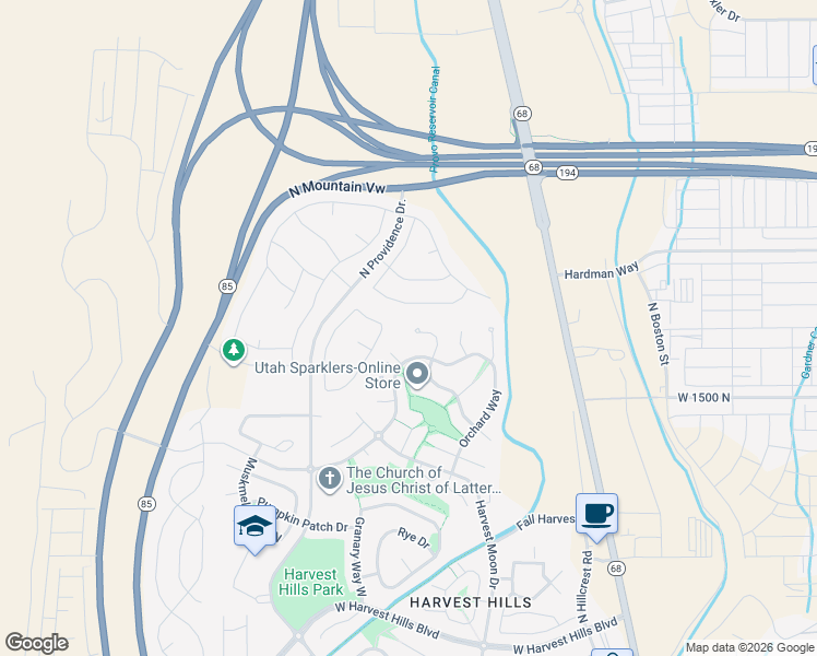 map of restaurants, bars, coffee shops, grocery stores, and more near 249 Jonathan Place in Saratoga Springs