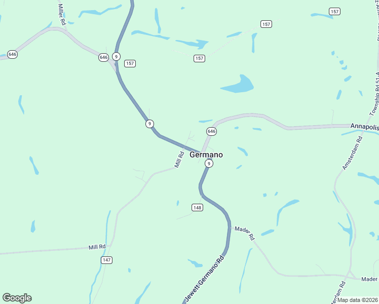 map of restaurants, bars, coffee shops, grocery stores, and more near 90820 Jewett Germano Road in Jewett