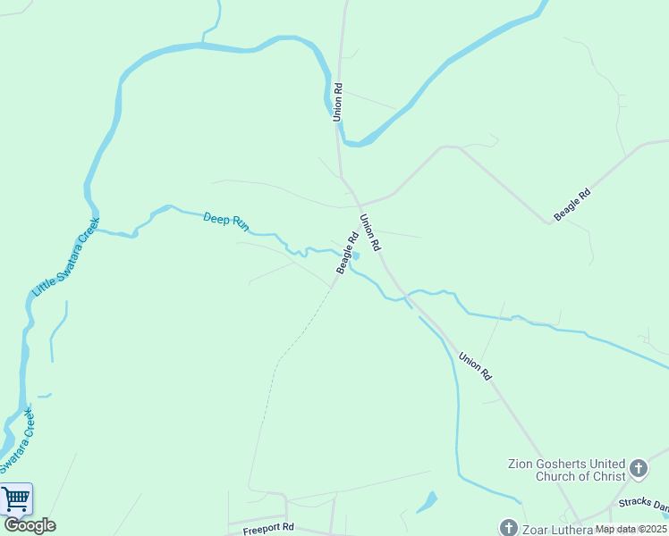 map of restaurants, bars, coffee shops, grocery stores, and more near 255 Beagle Road in Lebanon