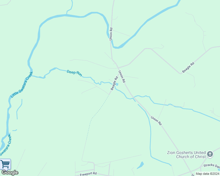 map of restaurants, bars, coffee shops, grocery stores, and more near 255 Beagle Road in Lebanon