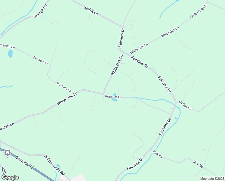 map of restaurants, bars, coffee shops, grocery stores, and more near 1107 Possum Lane in Leesport