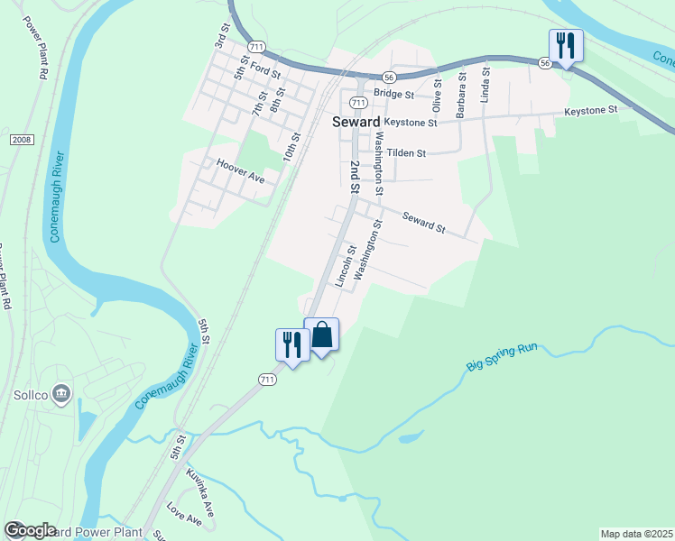 6906 Pennsylvania 711, Seward PA Walk Score