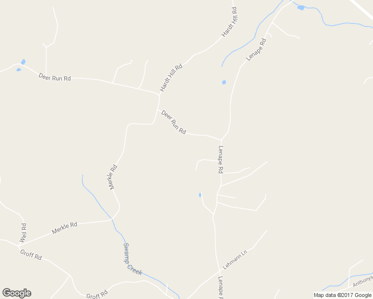 map of restaurants, bars, coffee shops, grocery stores, and more near 343 Deer Run Road in Bechtelsville