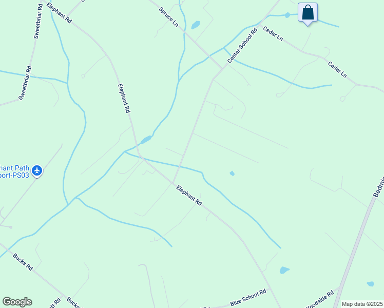 map of restaurants, bars, coffee shops, grocery stores, and more near 133 Center School Road in Perkasie