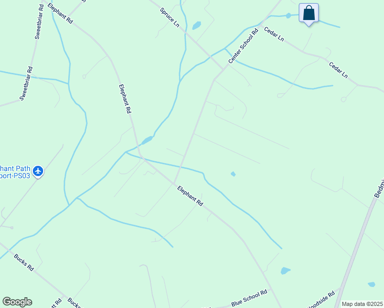 map of restaurants, bars, coffee shops, grocery stores, and more near 133 Center School Road in Perkasie