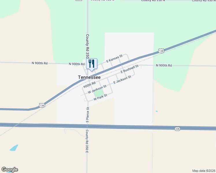 map of restaurants, bars, coffee shops, grocery stores, and more near 101-109 W Bushnell St in Tennessee