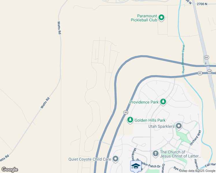 map of restaurants, bars, coffee shops, grocery stores, and more near 2699 Blue Dawn Lane in Saratoga Springs