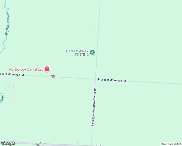 map of restaurants, bars, coffee shops, grocery stores, and more near 1622 County Road 170 in Marengo