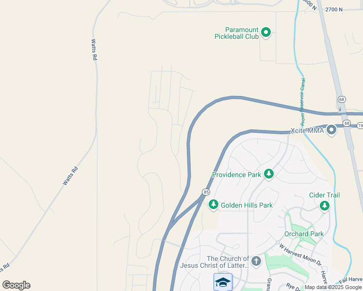 map of restaurants, bars, coffee shops, grocery stores, and more near 2704 Blue Dawn Lane in Saratoga Springs