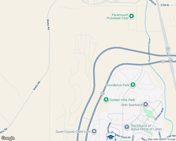 map of restaurants, bars, coffee shops, grocery stores, and more near 2711 Blue Dawn Lane in Saratoga Springs