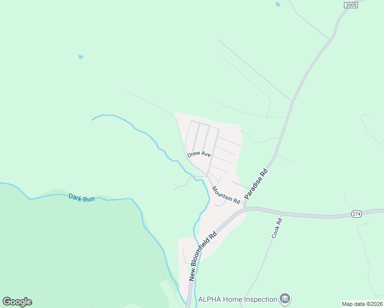 map of restaurants, bars, coffee shops, grocery stores, and more near 66 Mountain Road in New Bloomfield