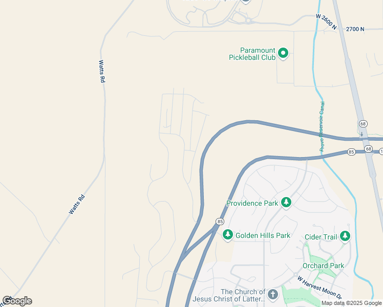 map of restaurants, bars, coffee shops, grocery stores, and more near 611 Purple Velvet Lane in Saratoga Springs
