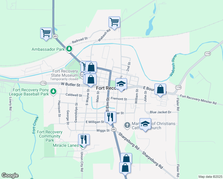 302 Butler Street, Fort Recovery OH Walk Score