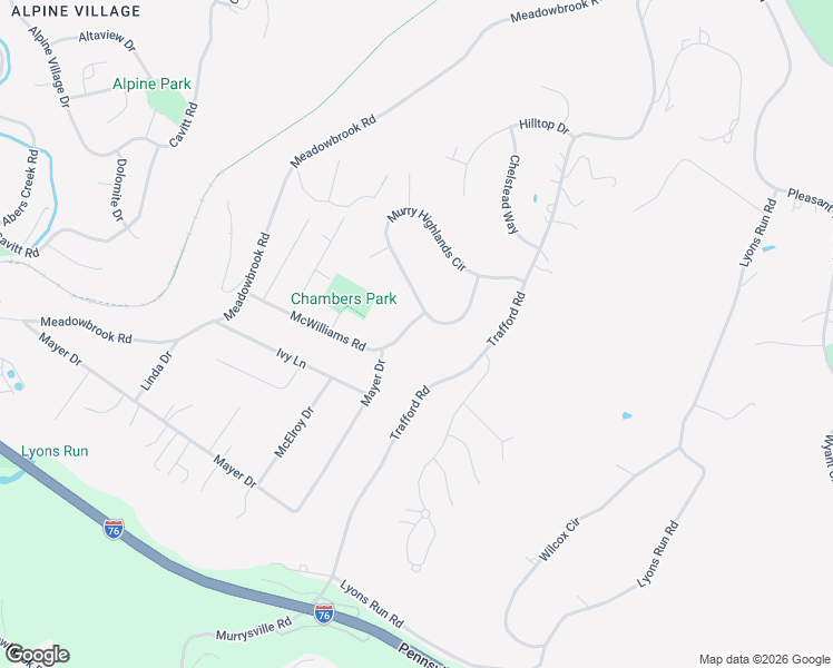map of restaurants, bars, coffee shops, grocery stores, and more near 3991 Murry Highlands Circle in Murrysville