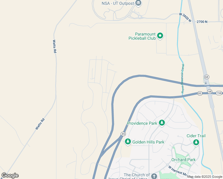 map of restaurants, bars, coffee shops, grocery stores, and more near 2806 Blue Dawn Lane in Saratoga Springs
