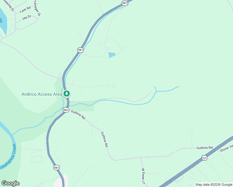 map of restaurants, bars, coffee shops, grocery stores, and more near 481 Andrico Road in New Alexandria