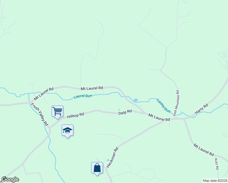 map of restaurants, bars, coffee shops, grocery stores, and more near 32 Delp Road in Temple