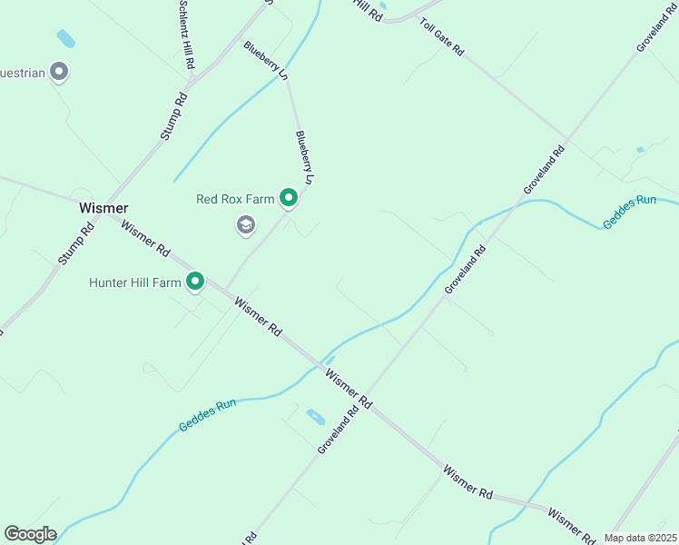 map of restaurants, bars, coffee shops, grocery stores, and more near 6501 Groveland Road in Pipersville
