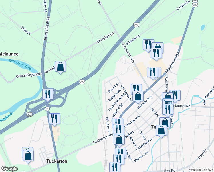 map of restaurants, bars, coffee shops, grocery stores, and more near 904 El Hatco Drive in Temple