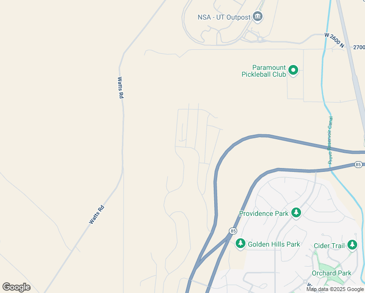 map of restaurants, bars, coffee shops, grocery stores, and more near 2849 Purpletop Lane in Saratoga Springs
