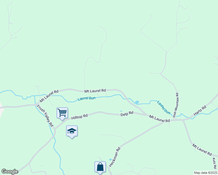 map of restaurants, bars, coffee shops, grocery stores, and more near 1915 Mount Laurel Road in Temple