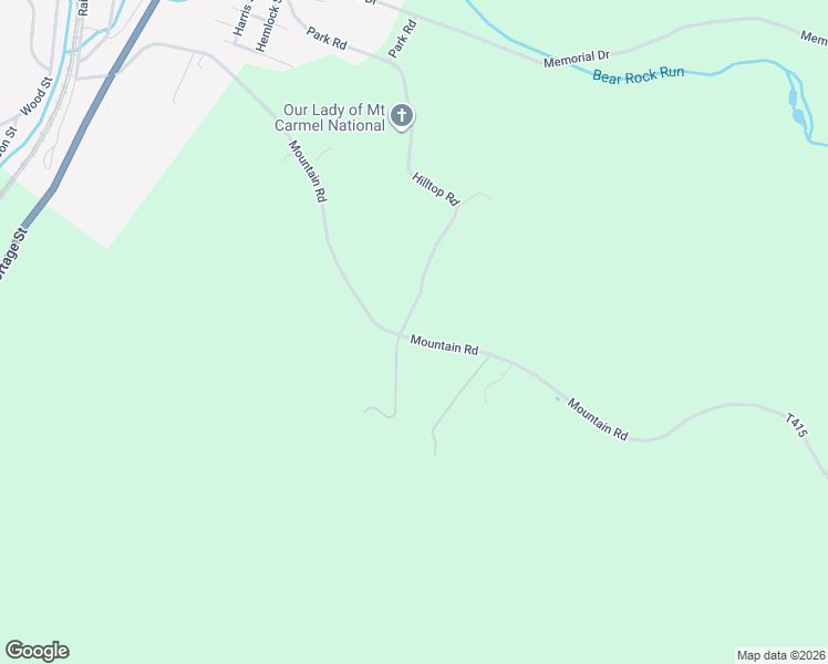 map of restaurants, bars, coffee shops, grocery stores, and more near 100-164 Hilltop Road in Lilly