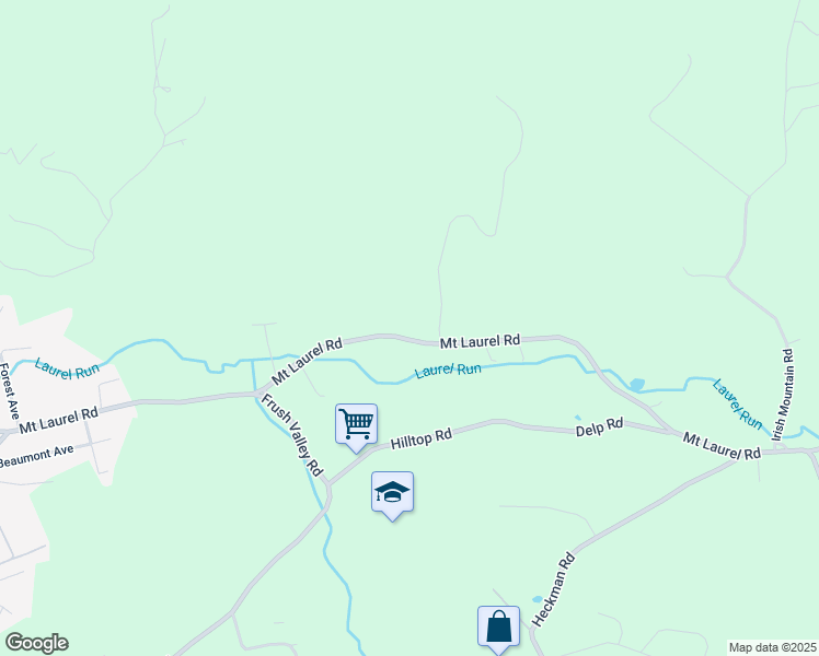 map of restaurants, bars, coffee shops, grocery stores, and more near 1825 Mount Laurel Road in Temple