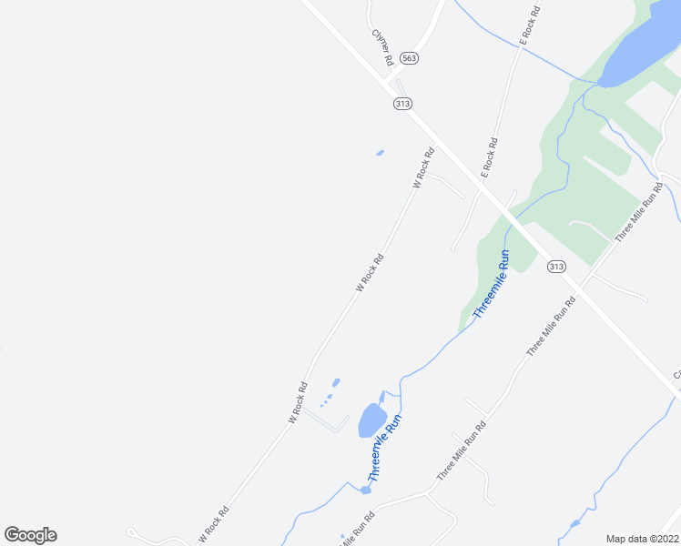 map of restaurants, bars, coffee shops, grocery stores, and more near 2002 West Rock Road in Perkasie