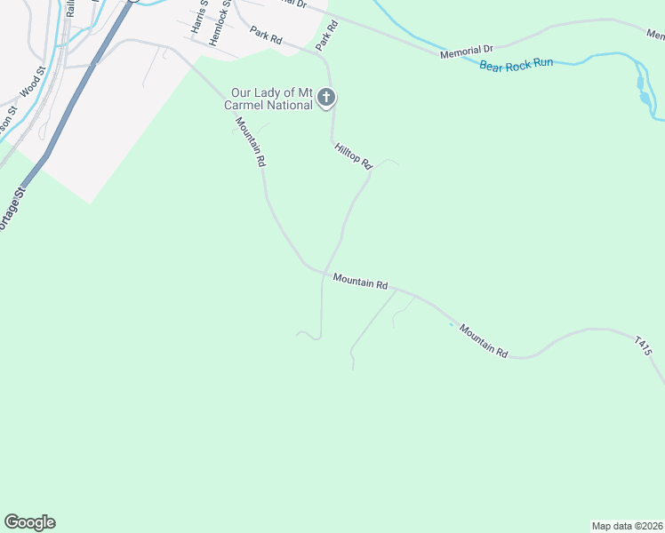 map of restaurants, bars, coffee shops, grocery stores, and more near 100-164 Hilltop Road in Lilly