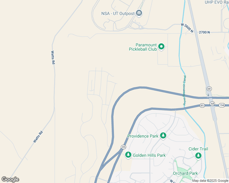map of restaurants, bars, coffee shops, grocery stores, and more near 2868 Blue Dawn Lane in Saratoga Springs