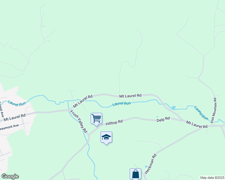 map of restaurants, bars, coffee shops, grocery stores, and more near 1825 Mount Laurel Road in Temple