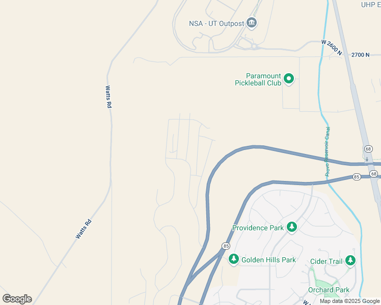 map of restaurants, bars, coffee shops, grocery stores, and more near 2866 Vervain Lane in Saratoga Springs