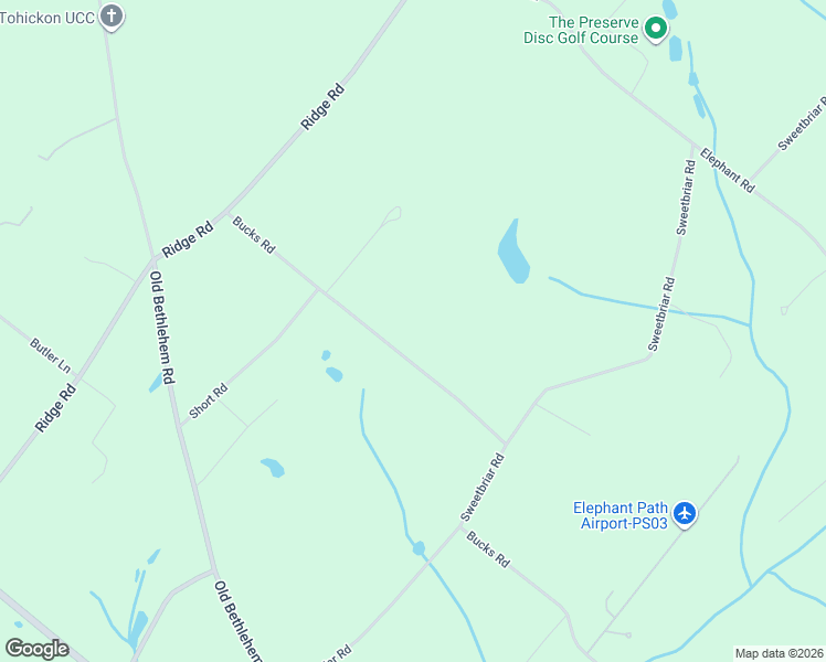 map of restaurants, bars, coffee shops, grocery stores, and more near 1287 Bucks Road in Perkasie